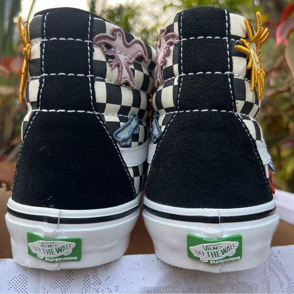Vans Skateistan Sk8-Hi checkerboard NEW Men’s 11 - Picture 3 of 9